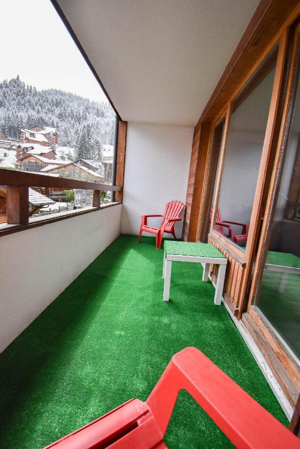 L'Enchalpe, Grand Et Lumineux Studio Avec Coin Montagne 5 Personnes, 60M Des Pistes, Piscine Couverte, Wifi, Grand Balcon Expo Est, Draps Non Compris Saint-Jean-dʼAulps Dış mekan fotoğraf