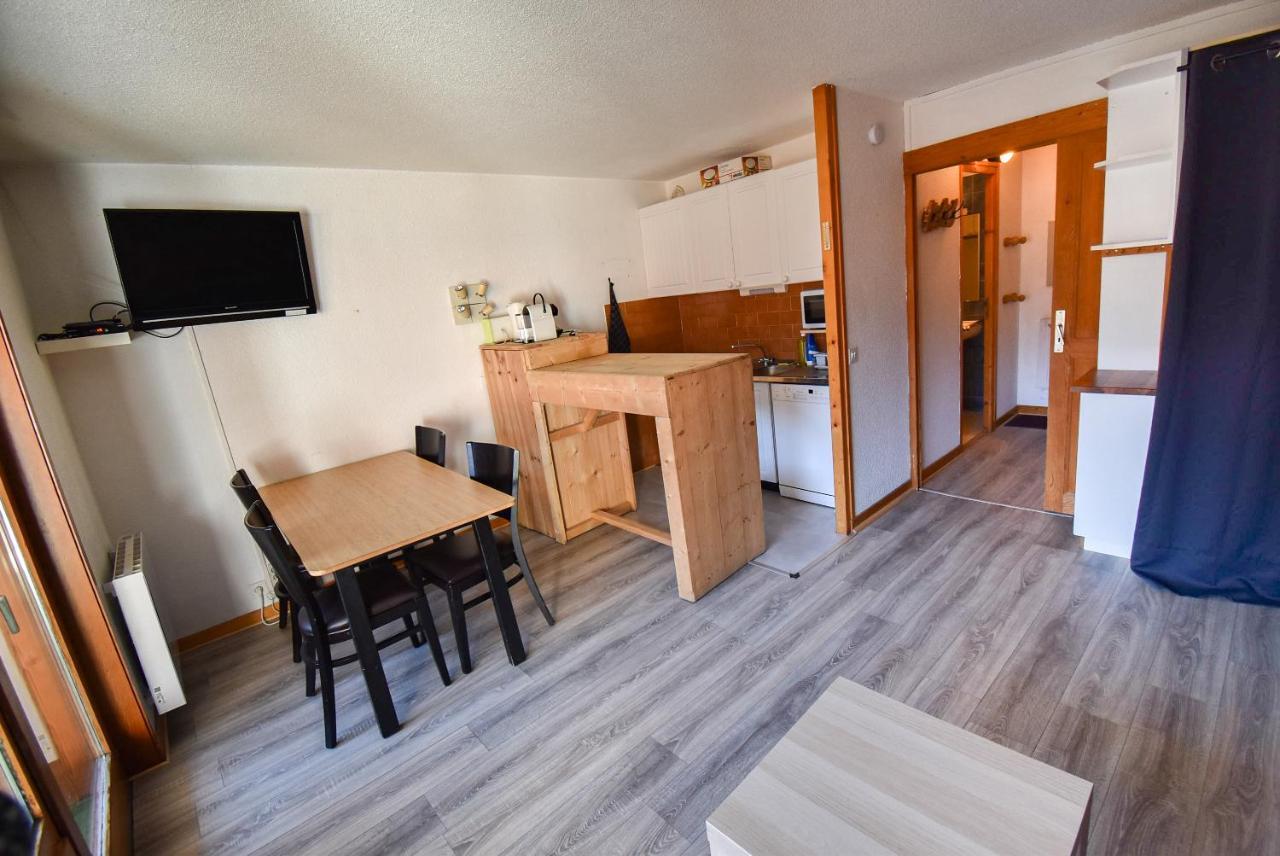 L'Enchalpe, Grand Et Lumineux Studio Avec Coin Montagne 5 Personnes, 60M Des Pistes, Piscine Couverte, Wifi, Grand Balcon Expo Est, Draps Non Compris Saint-Jean-dʼAulps Dış mekan fotoğraf